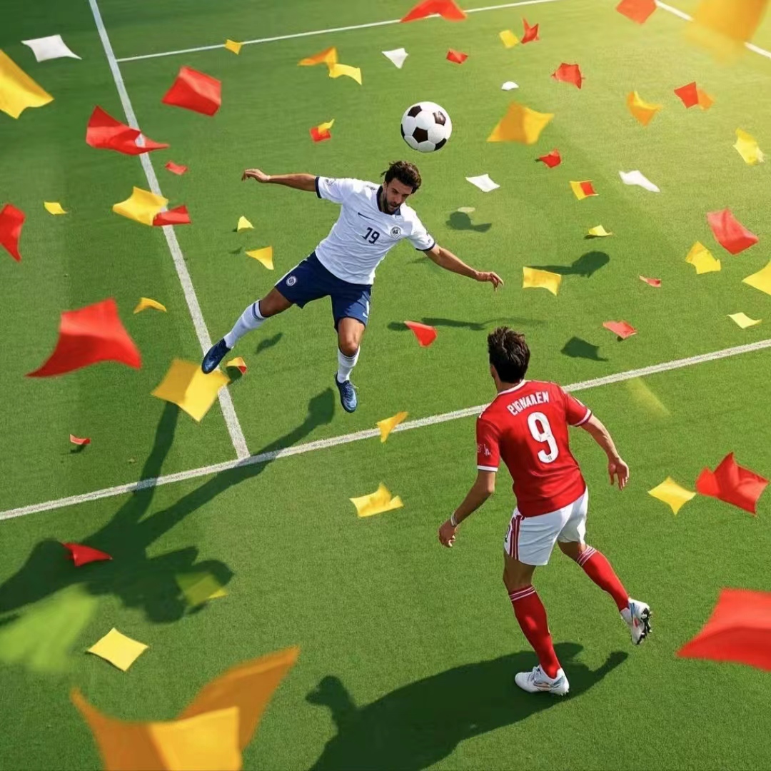 高水平的足球比赛充满着悬念和挑战